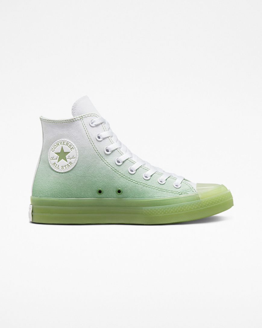 Zapatillas Altas Converse Chuck Taylor All Star CX Gradient Hombre Verde Blancas Verde | PE 5P0E72